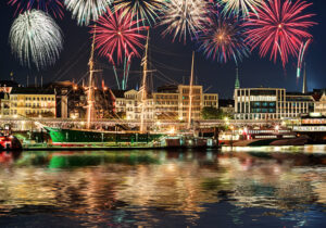 Feuerwerk in Hamburg